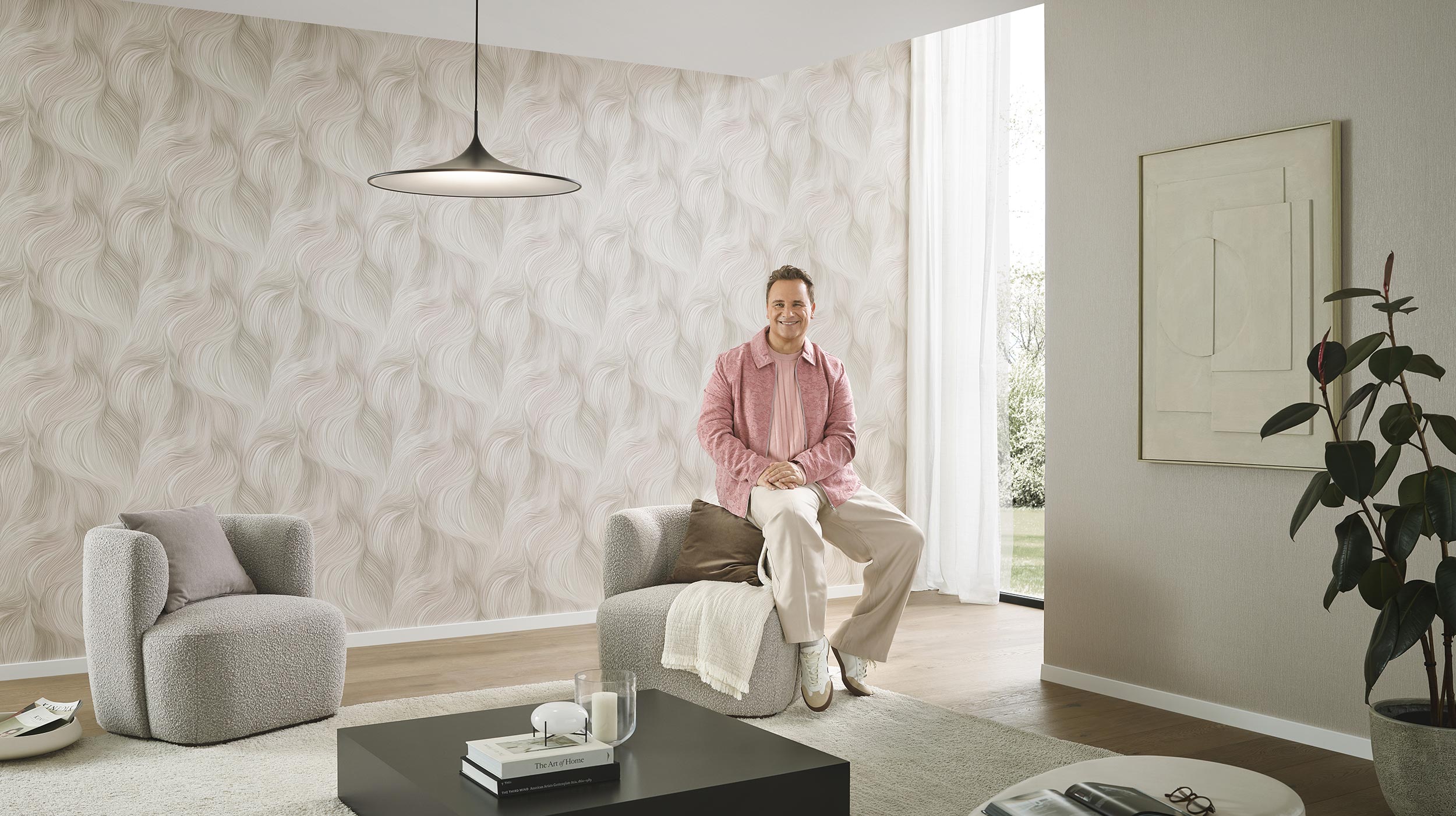 Vliestapete Fashion for Walls 5 - Design Waves of Light