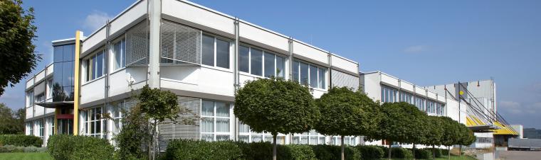 Firmengebäude der Erismann GmbH in Breisach Aussenansicht